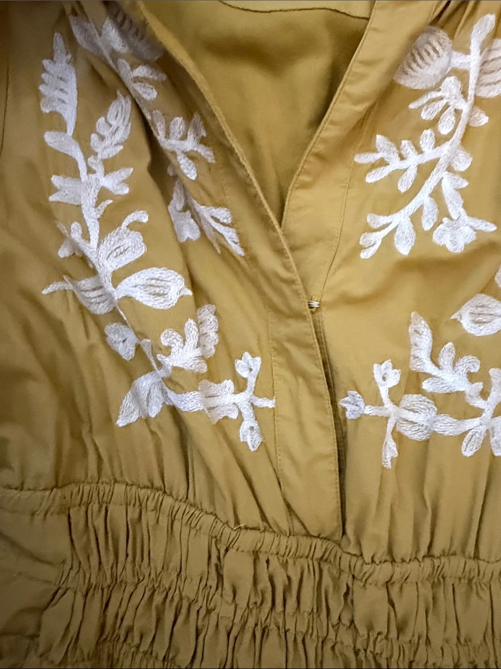 Anthropologie Yellow Somerset Printed Maxi
Dress - Picture 5 of 8